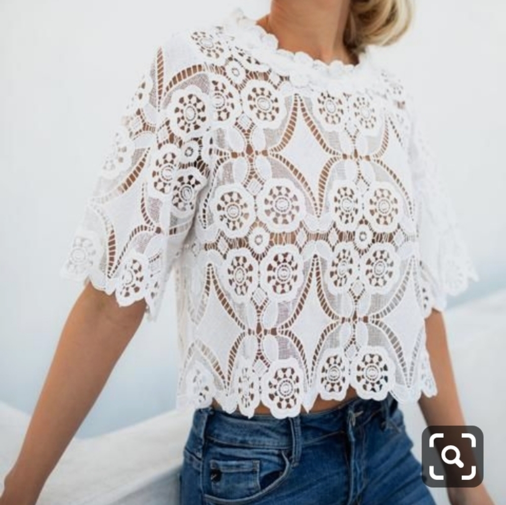 Lace Crop Top